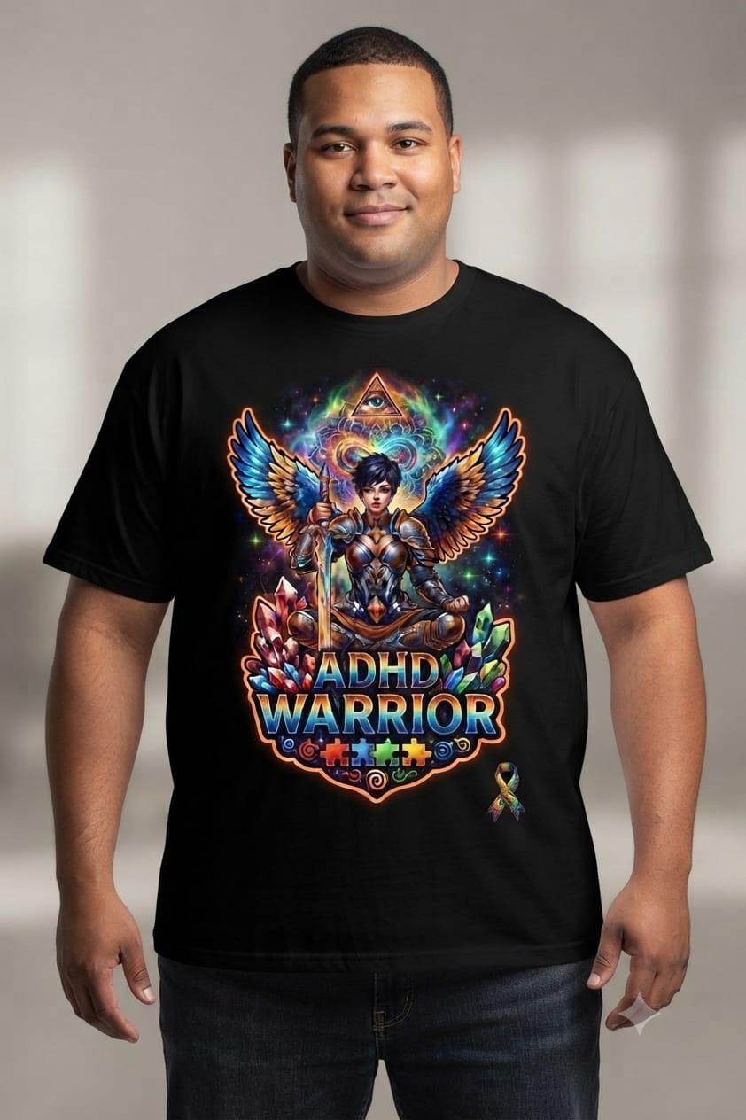 ADHD Warrior t-shirt